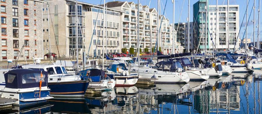Ocean Crescent Plymouth City Centre Penthouse Level Apartman Kültér fotó